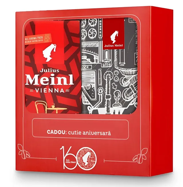 Cafea macinata  vienna, 2 x  + cutie picture