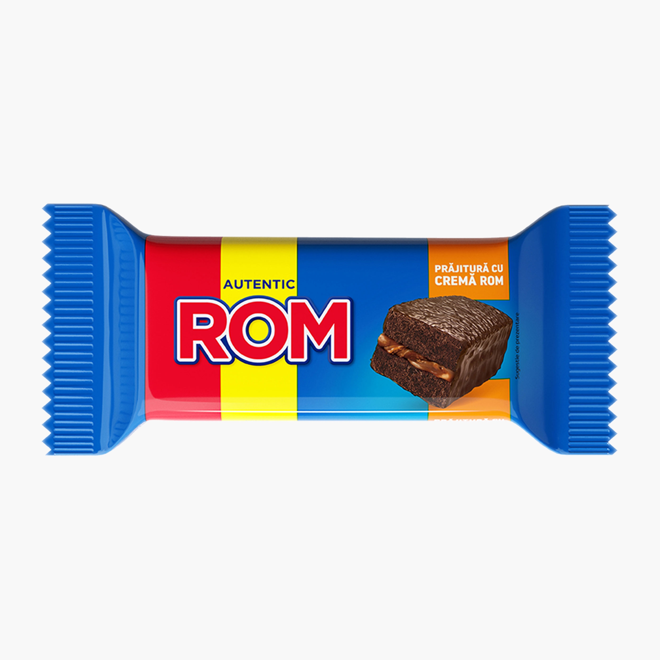 Prajitura glazurata cu crema rom picture