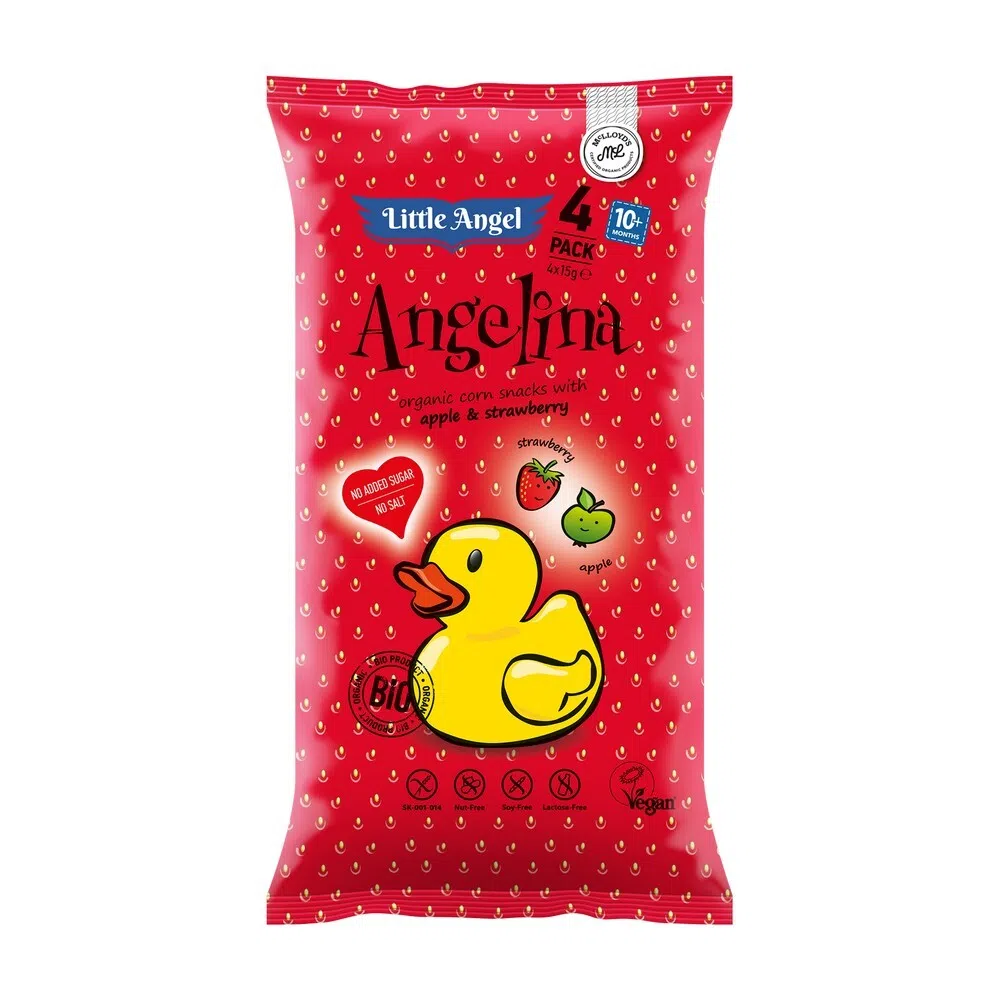 Pufuleti cu mar si capsuni bio angelina picture