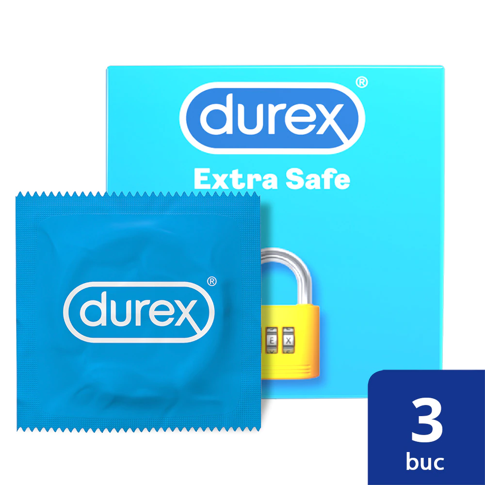 Prezervative extra safe 3 bucati picture
