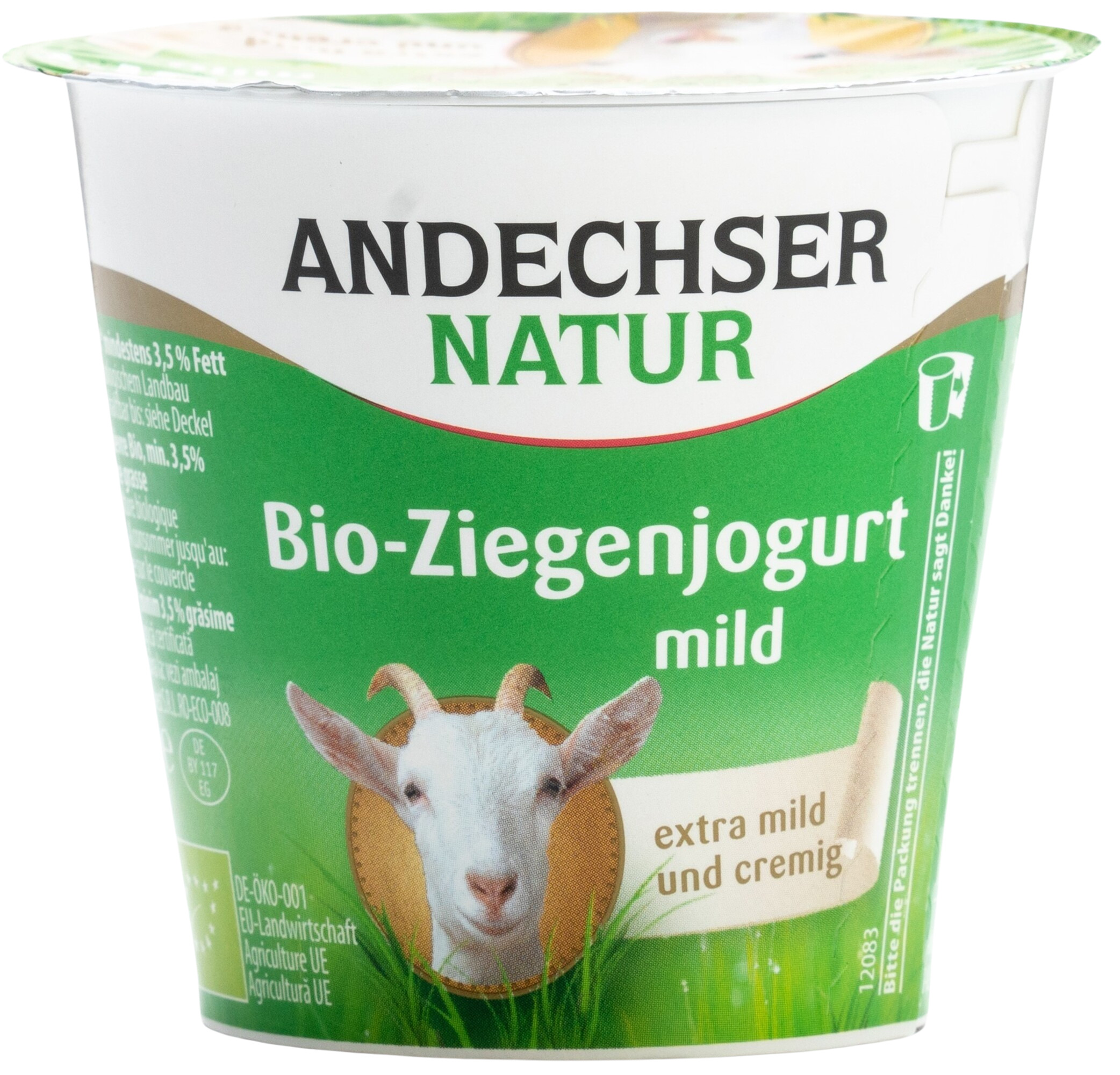 Iaurt 3.2% grasime natur capra bio picture