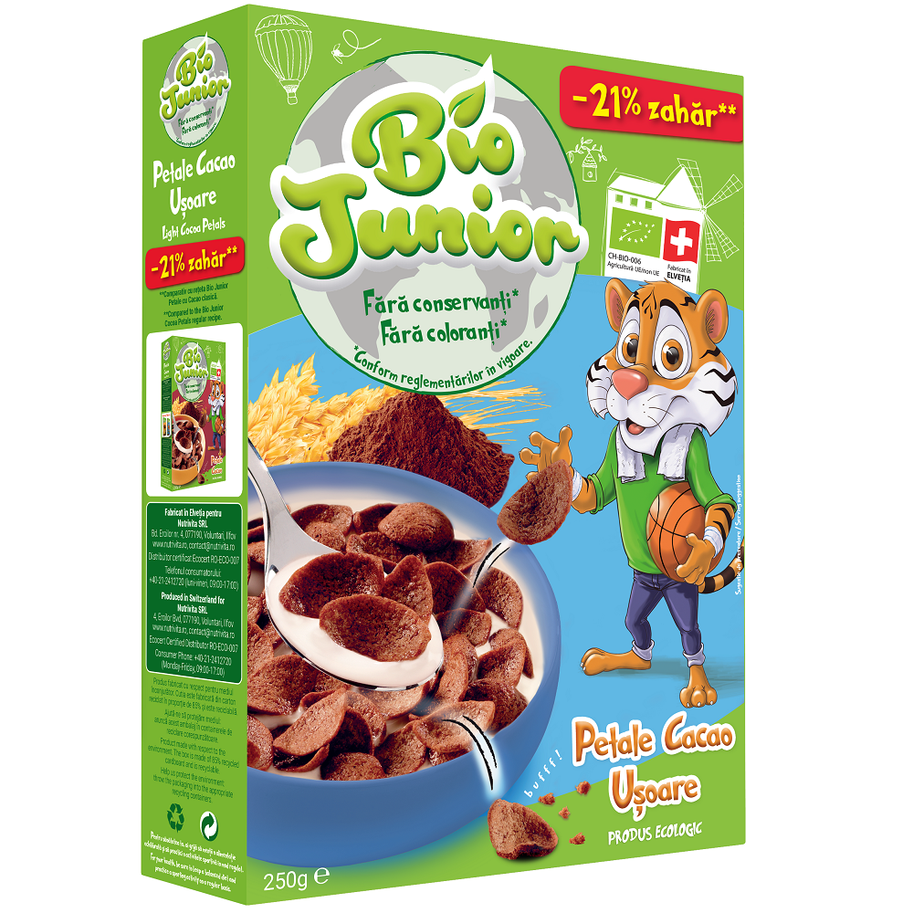 Cereale din petale de cacao usoare, +3 ani picture