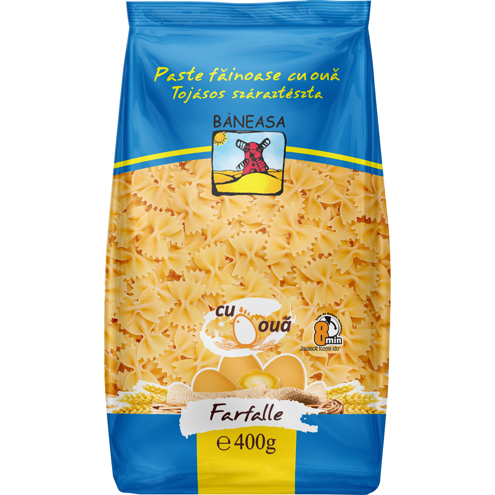 Paste farfalle cu ou picture