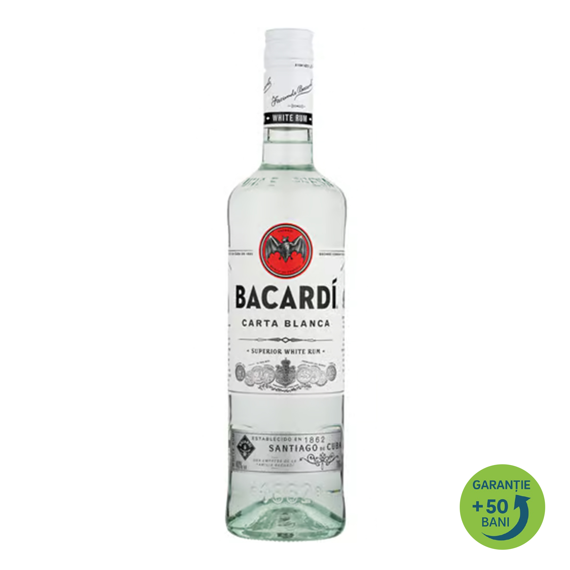Rom carta blanca 37.5% vol. picture