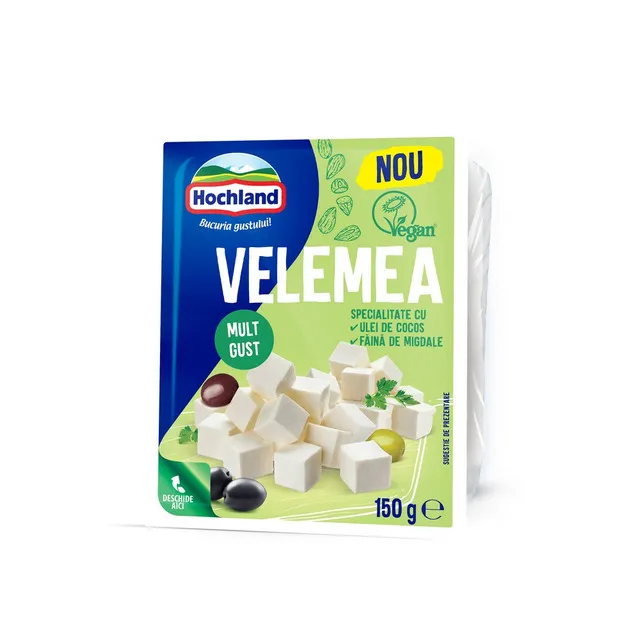 Branza vegetala velemea ambalata picture