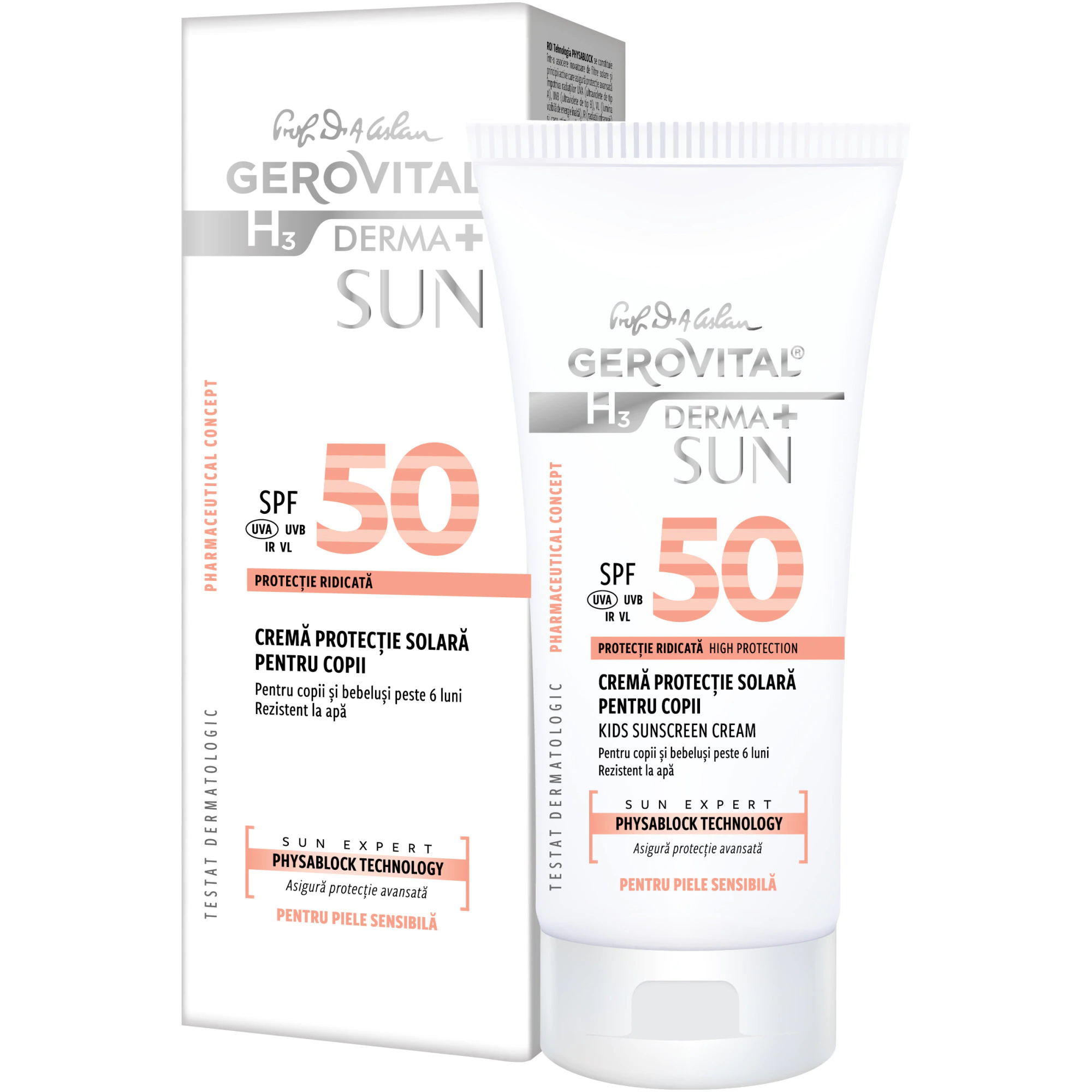 Crema protectie solara copii spf50 picture