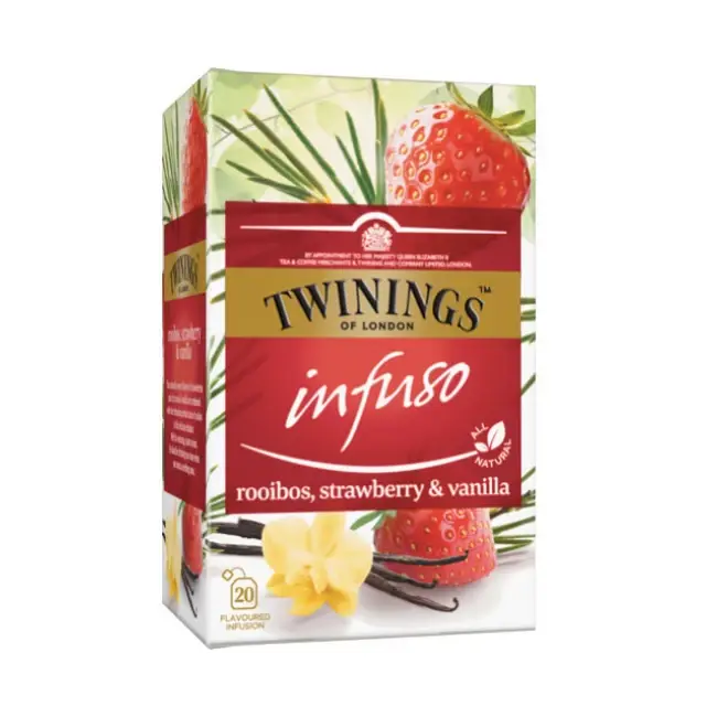Ceai infuso rooibos-capsuni-vanilie picture