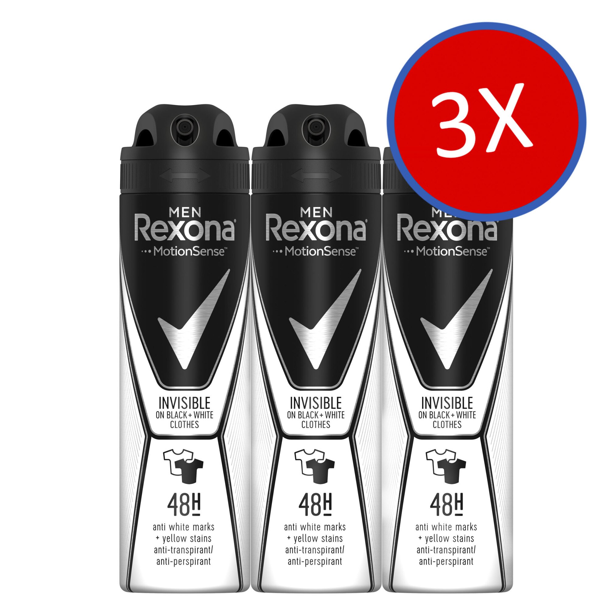 Deodorant spray invisible black & white picture