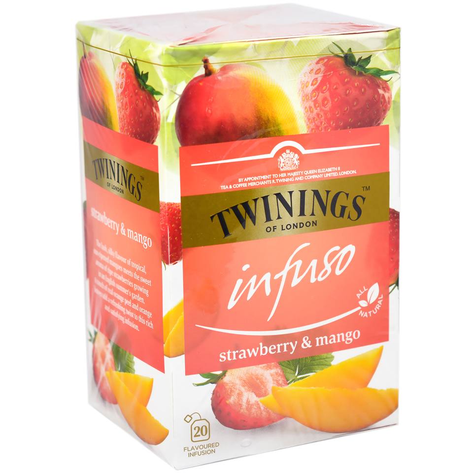Ceai infuso capsuni si mango picture