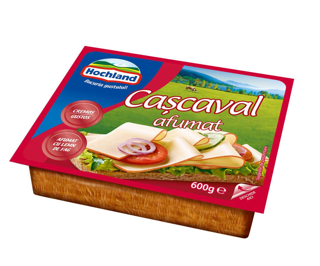 Cascaval afumat ambalat picture