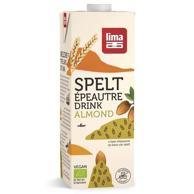 Bautura vegetala de spelta cu migdale bio picture