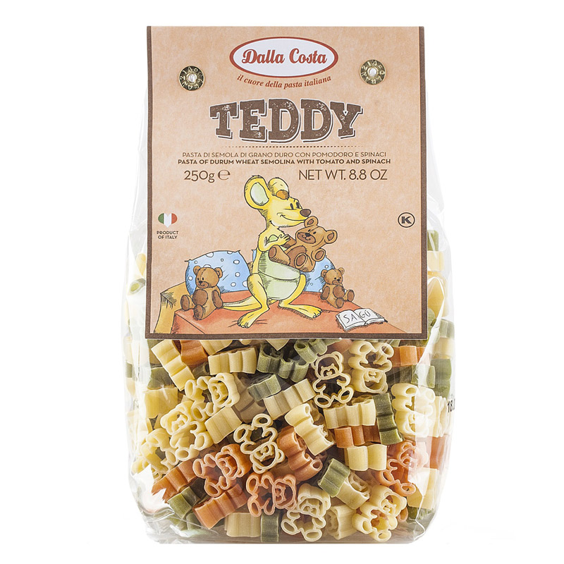 Paste din grau dur tricolore teddy picture