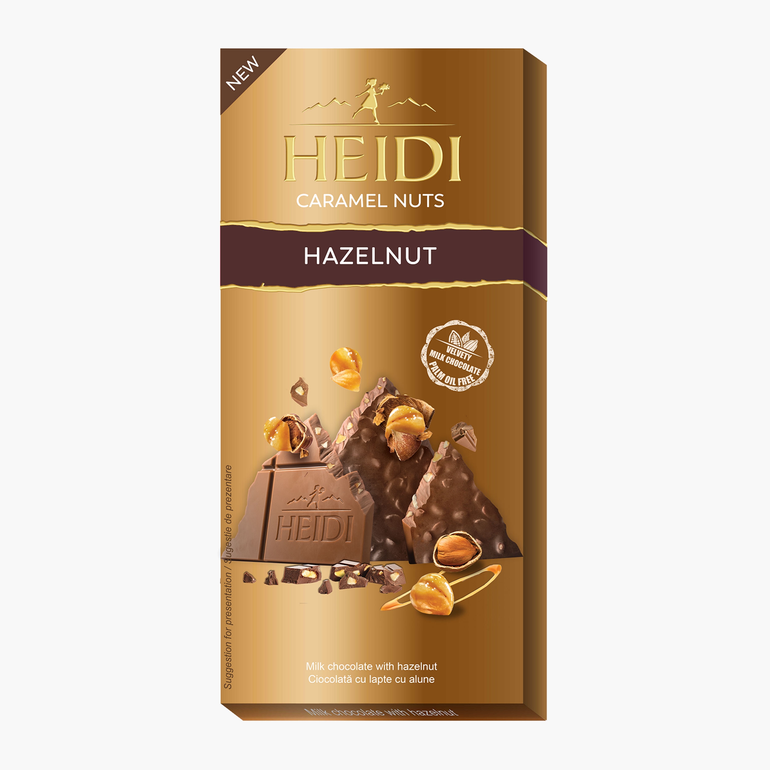 Ciocolata caramel nuts alune de padure picture