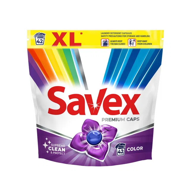 Detergent automat gel capsule premium caps color picture