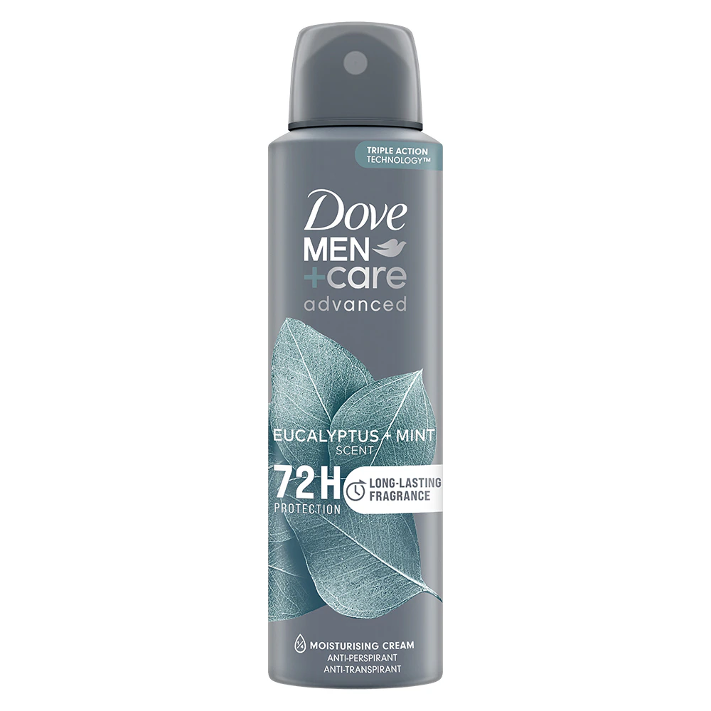 Deodorant spray eucalyptus 72h,  men+care advanced care picture