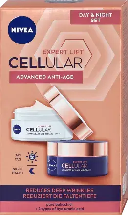 Crema fata zi 50 ml + crema fata noapte 50 ml cellular filler elasticity picture