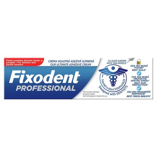 Crema adeziva pentru proteza dentara, professional, r picture