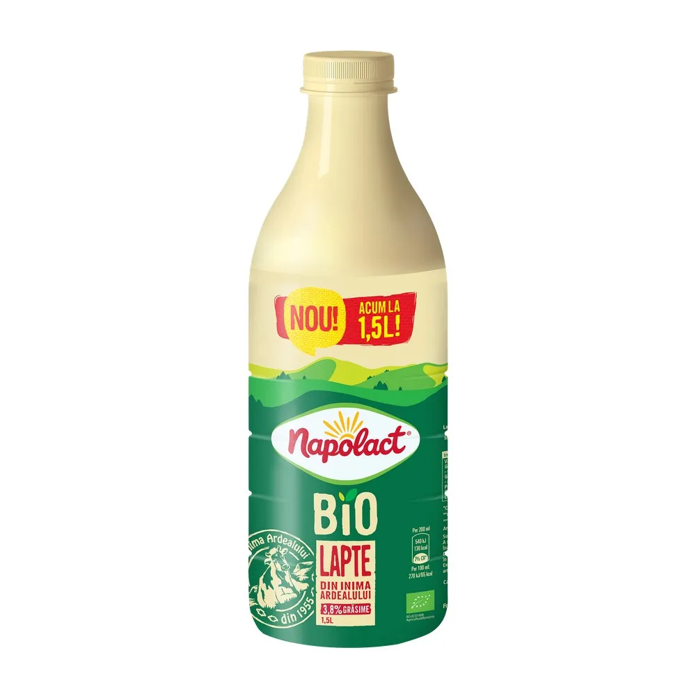 Lapte consum 3.8% grasime bio picture