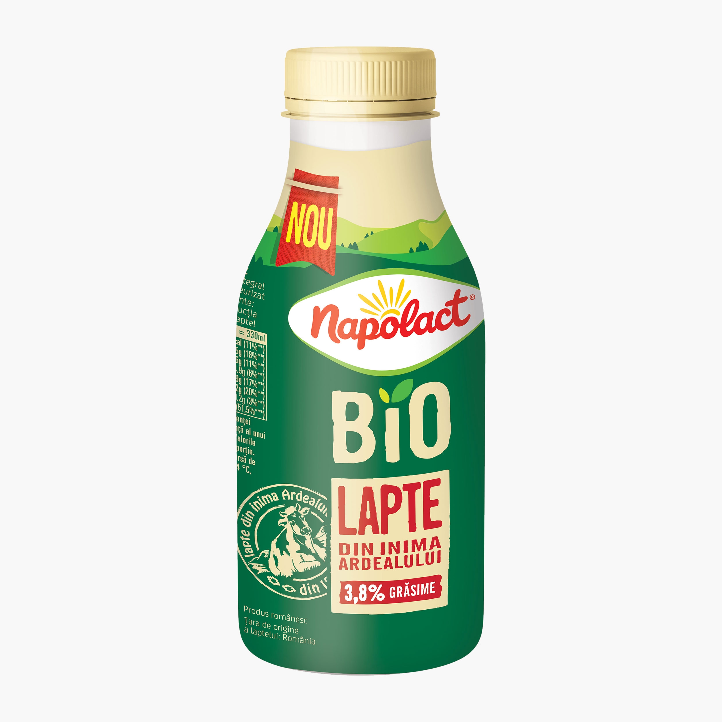 Lapte consum 3.8% grasime bio picture