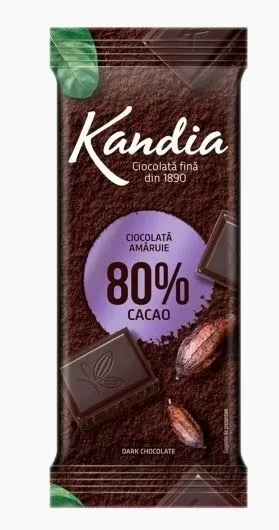 Ciocolata amaruie 80% cacao picture