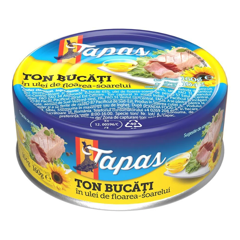 Ton bucati in ulei floarea soarelui picture