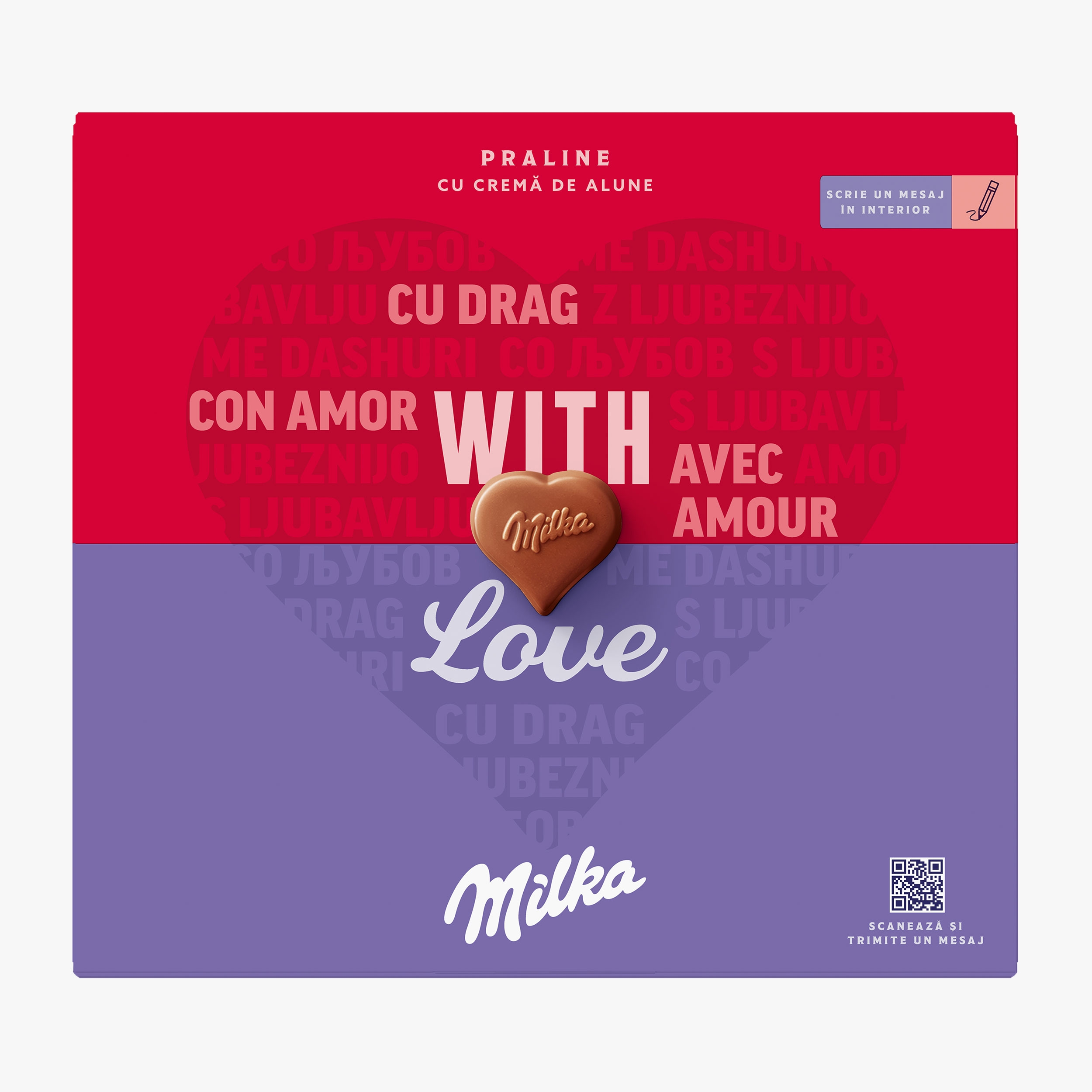 Praline i love milka crema alune picture