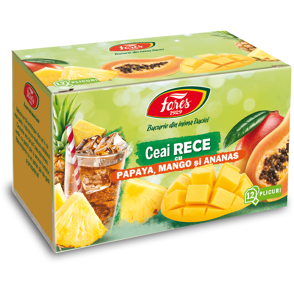 Ceai rece cu papaya mango si ananas picture