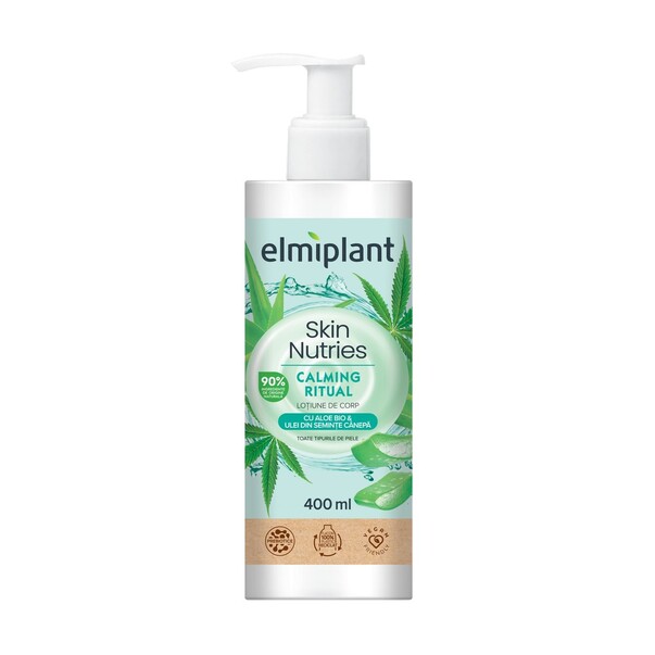 Lotiune de corp skin nutries calming ritual aloe-ulei canepa picture