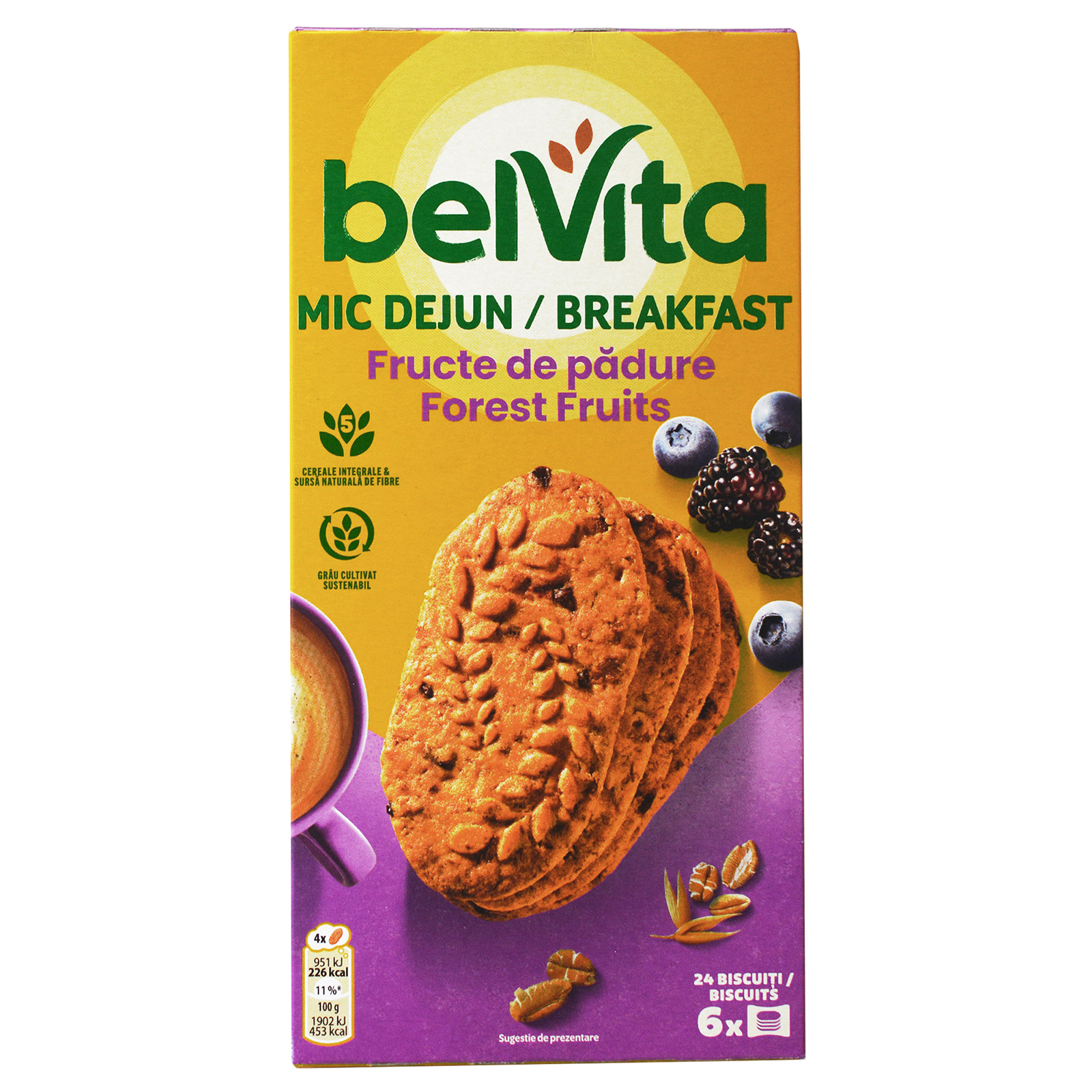 Biscuiti cereale fructe de padure picture