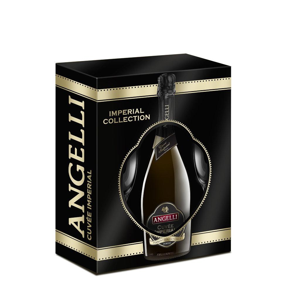 Pachet  cuvee imperial  + 2 pahare - editie limitata picture