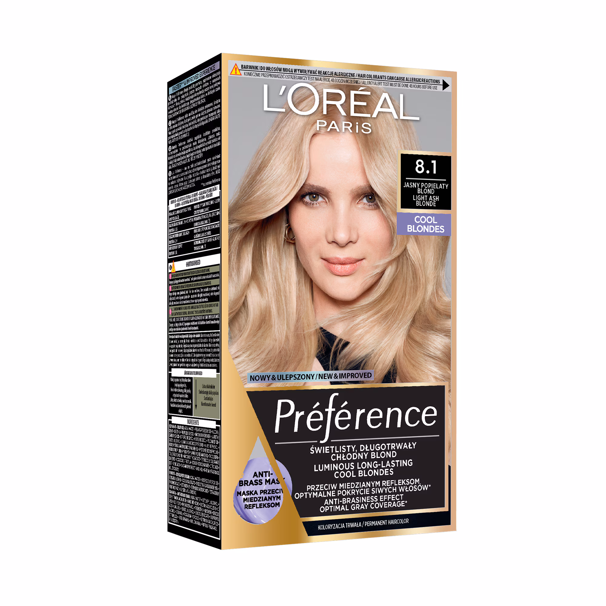 Vopsea de par wbis 8.1 copenhague light ash blonde picture