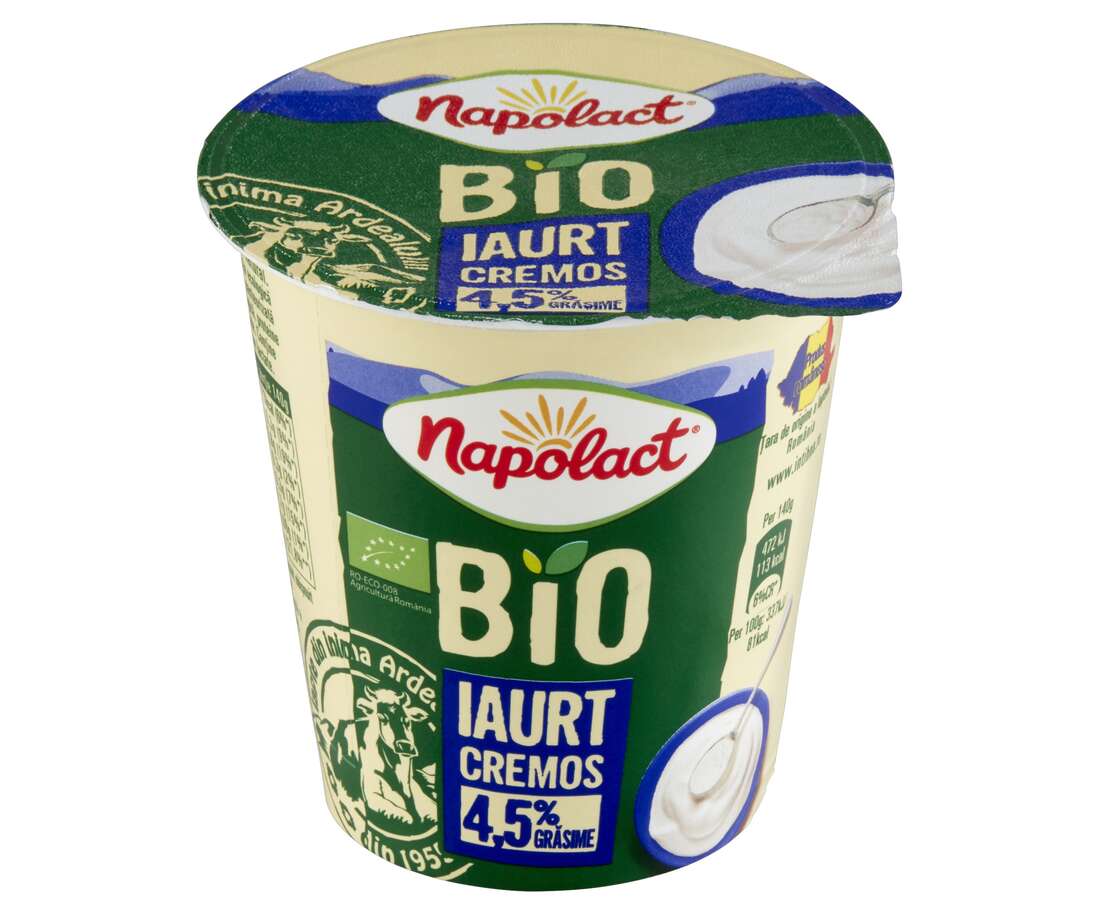 Iaurt 4.5% grasime natur cremos bio picture