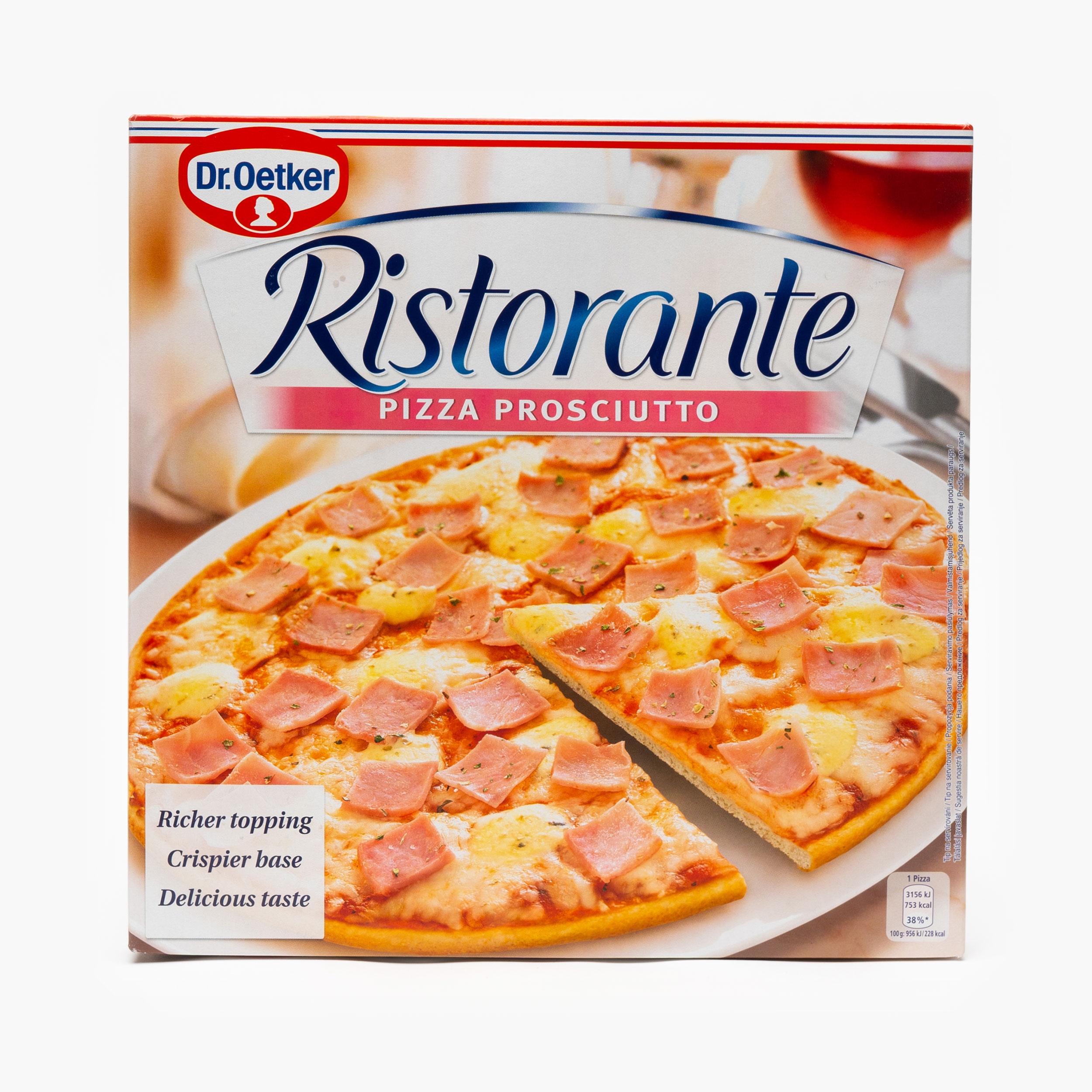 Pizza prosciutto congelata picture