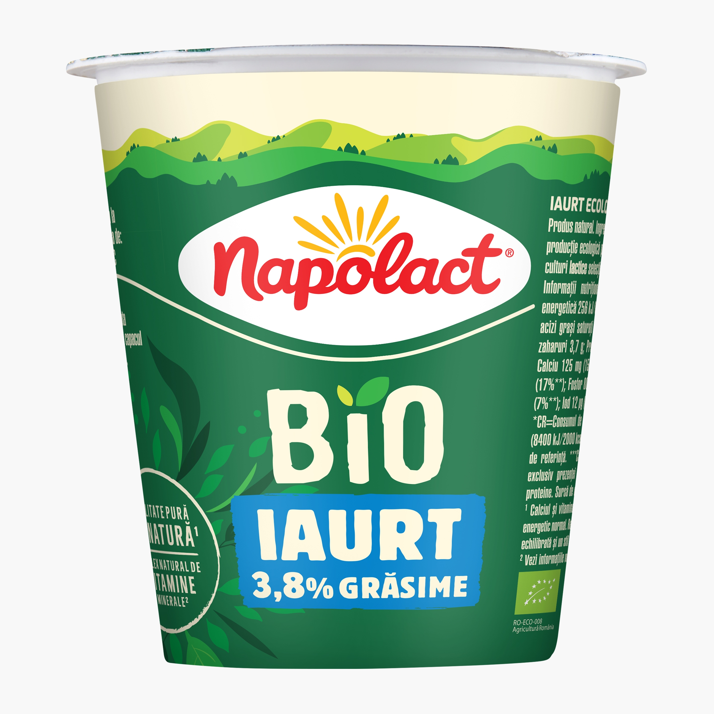 Iaurt 3.8% grasime natur bio picture