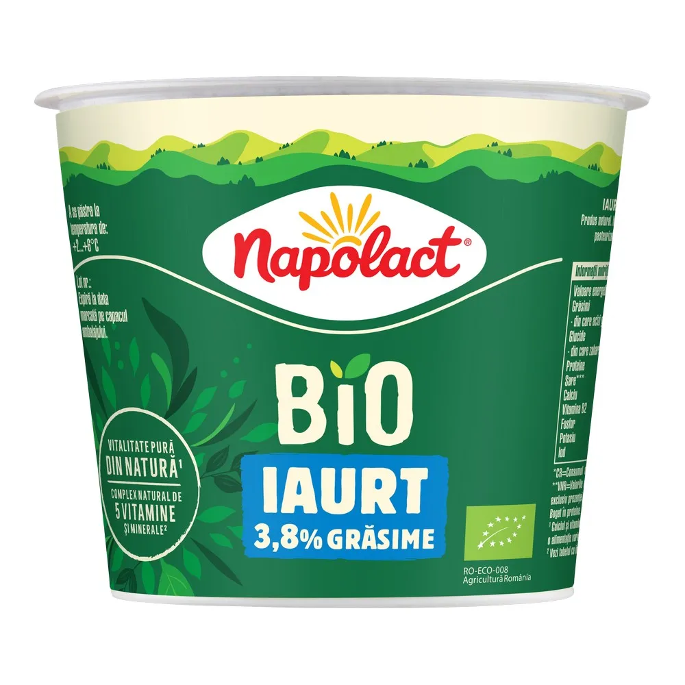 Iaurt 3.8% grasime natur bio picture