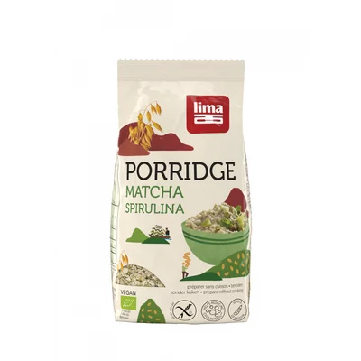 Porridge express cu matcha si spirulina fara gluten bio picture