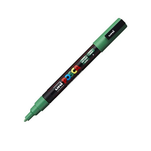 Marker acrilic pc-3m fine, verde 6 picture