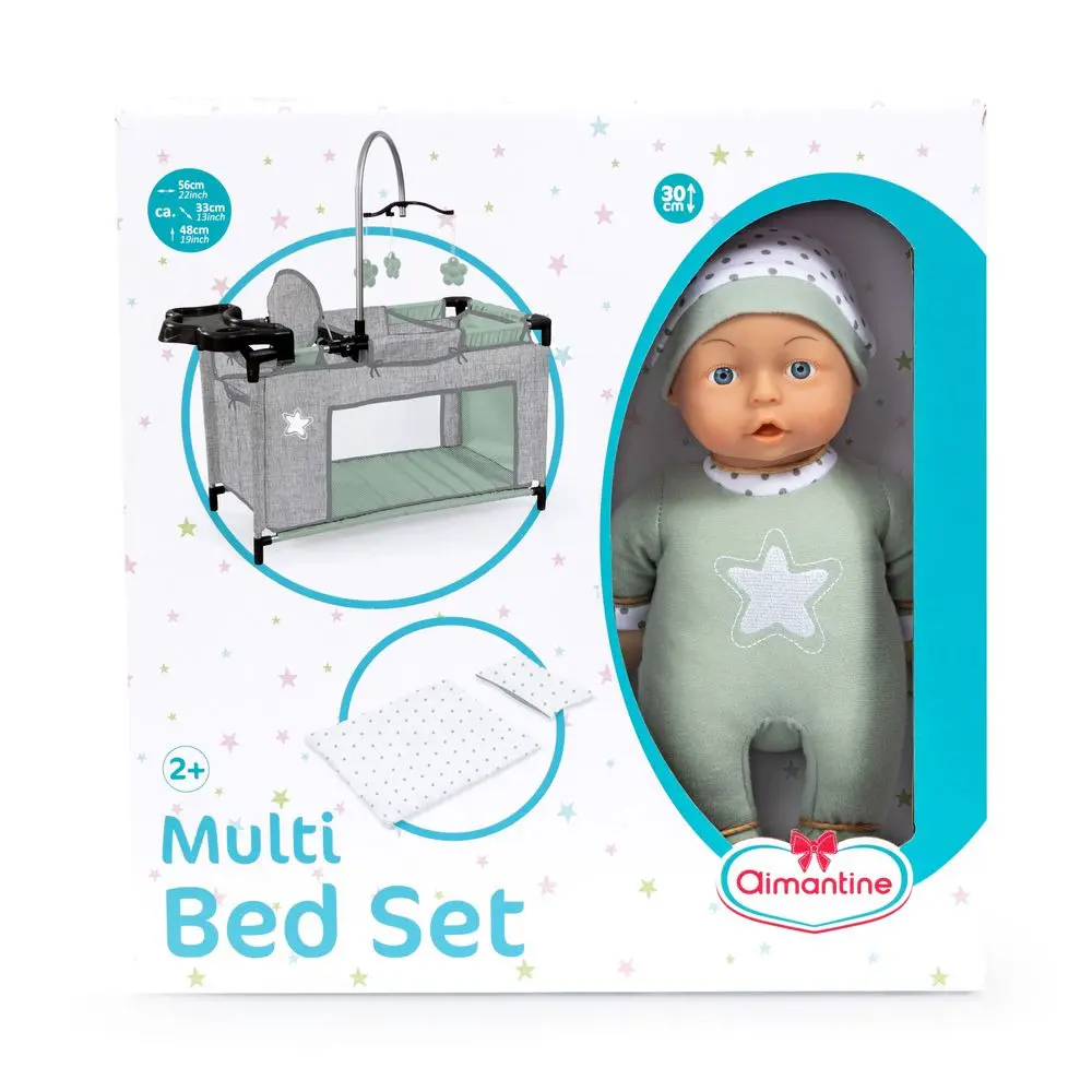 Papusa bebe cu patut si accesorii picture