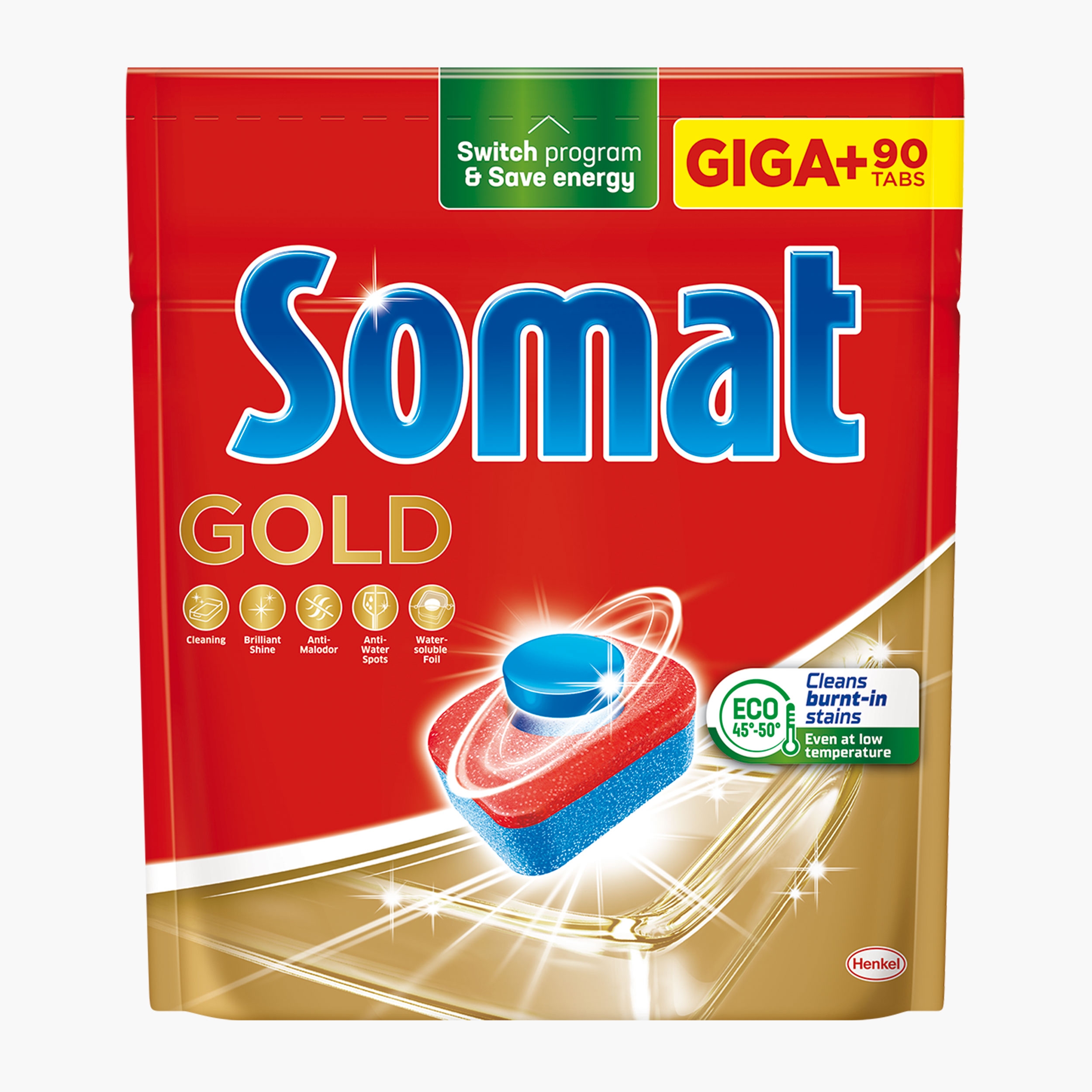 Detergent tablete gold picture