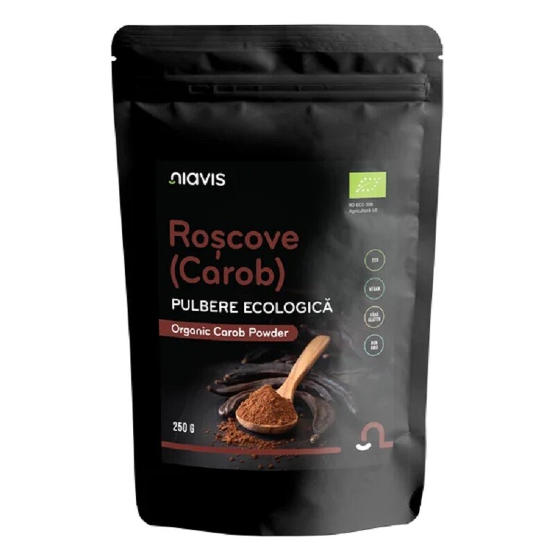 Roscove (carob) pulbere ecologica bio picture