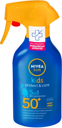 Spray protectie solara copii spf50+ sensitive protect & care picture